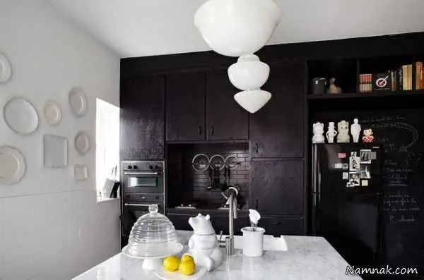 کابینت آشپزخانه مشکی